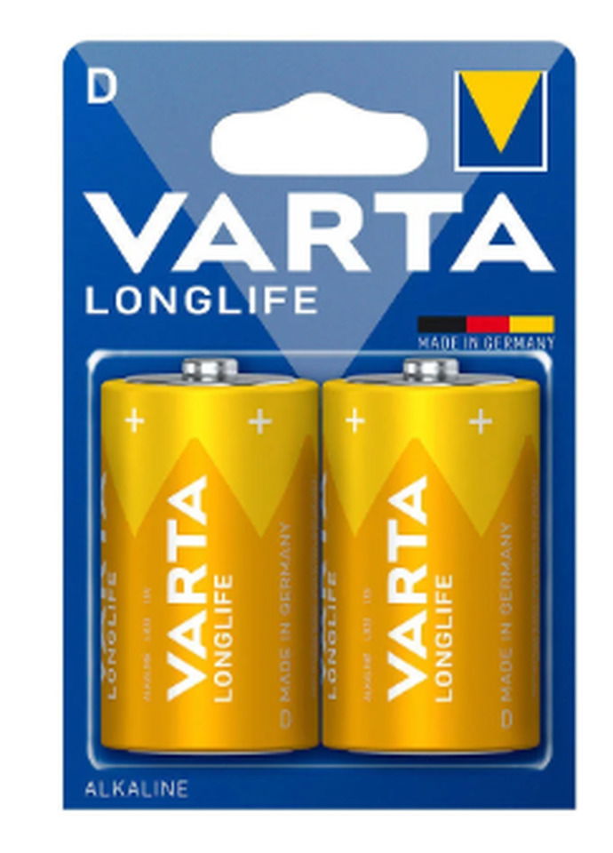 VARTA LONGLİFE PİL 2'Lİ D